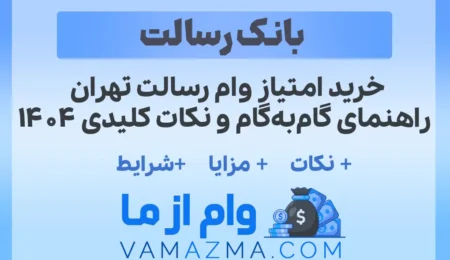 خرید امتیاز وام رسالت تهران راهنمای گام‌به‌گام و نکات کلیدی 1404