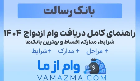 راهنمای کامل دریافت وام ازدواج ۱۴۰۴ | شرایط، مدارک، اقساط و بهترین بانکها 22 وام ازدواج ۱۴۰۴