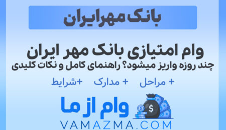 وام امتیازی بانک مهر ایران